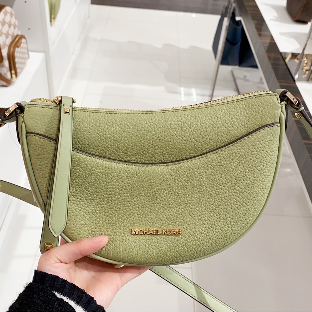 Michael Kors Dover Small Leather Crossbody Bag
